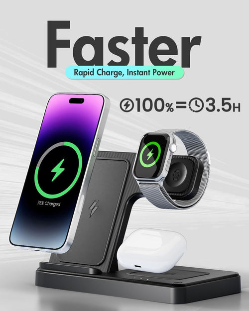 Porti-Fi™ PowerDock Pro (Wireless Charging Station)