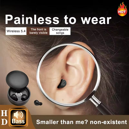 Porti-Fi™ Invisible-Fit Wireless Earbuds For Everyday Comfort